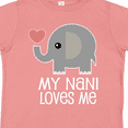 thumbnail image 4 of Inktastic My Nani Loves Me Grandchild Gift Boys or Girls Toddler T-Shirt, 4 of 5