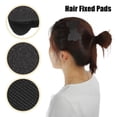 thumbnail image 4 of Unique Bargains 2pcs Hair Fixed Pads Bow Shape Magic Paste Fringe Hair Bang Patch Sticker for Girls Women Black, 4 of 6