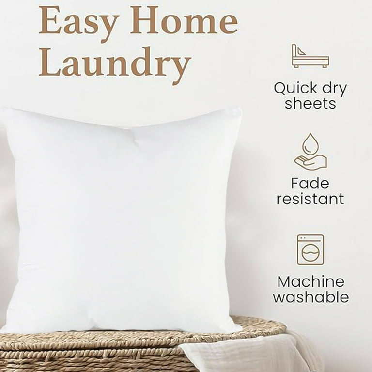 35 inch square pillow insert online