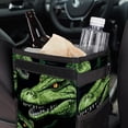 thumbnail image 6 of Crocodile Foldable Car Trash Bin with Lid, Leak-proof Hanging Storage Bag - Mini Trash Can for Car, 6 of 6
