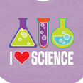 thumbnail image 4 of Inktastic I Love Science Chemistry Teacher Boys or Girls Baby Bib, 4 of 4