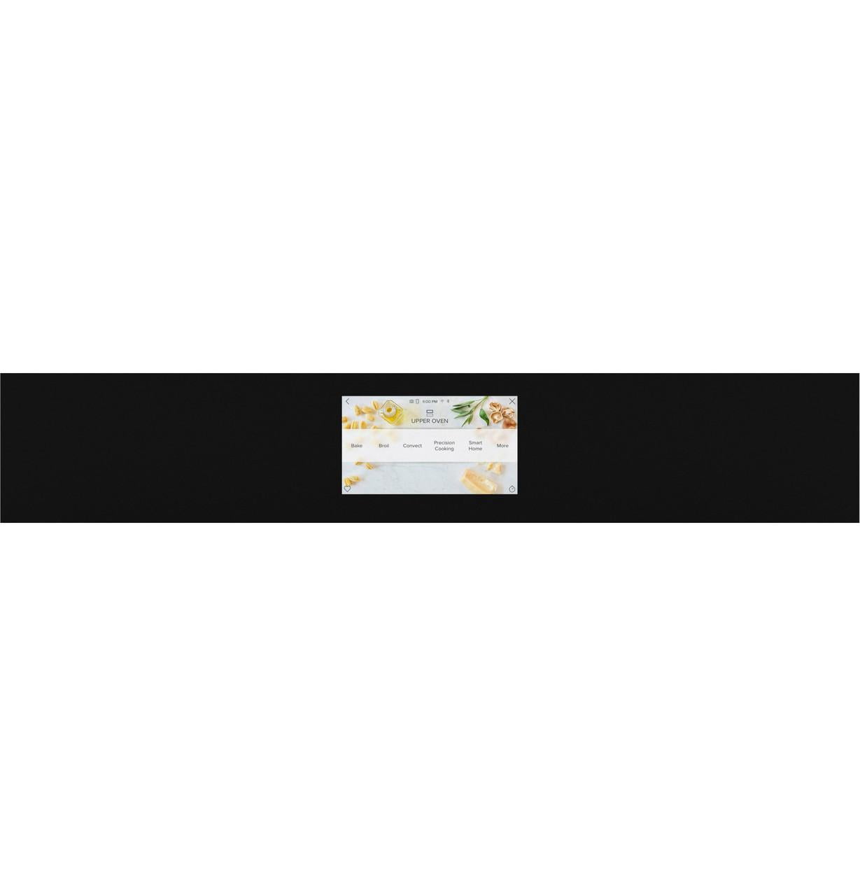 Cafe Cts92dm2n 30" Wide 5 Cu. Ft. Electric Smart Single Oven - Platinum Glass