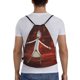 thumbnail image 2 of Bolsa con cordón clásica de Rick y Morty, plegable, para deportes, fitness, unisex, bolsa de viaje para deportes de playa, pequeña, 2 of 8