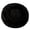 Black, variant on Round Plush Pet Bed Pad, Fluffy Warm Sleeping Cushion, Soft Breathable Mat for Small Cats Dogs Indoor Sofa Floor Use Light Gray 15in