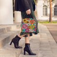 thumbnail image 7 of ERJLKXP Vintage Daisy Flowers Insulated Lunch Bags for Women and Men,Adult Reusable Lunch Tote Bag for Work,cooler bag, 7 of 7