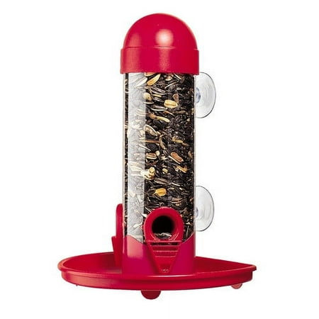 Woodstream Wildbird Window Tube Bird Feeder