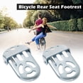 thumbnail image 7 of Radirus Footrest for Kids Bike Rear Seat, Folding Safety Foot Rest with Pedals for Improved Stability, 7 of 7