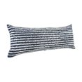 thumbnail image 2 of HomeRoots 517406 14 x 14 x 36 in. Blue Striped Zippered 100 Percent Cotton Throw Pillow - Set of 2, 2 of 5