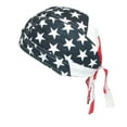 thumbnail image 2 of CTM  Cotton American Flag Do Rag Cap (Men), 2 of 4
