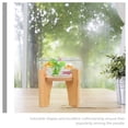 thumbnail image 5 of Wood Beverage Dispenser Stand Plant Stand Square Indoor Vase Stand Display Holder, 5 of 6