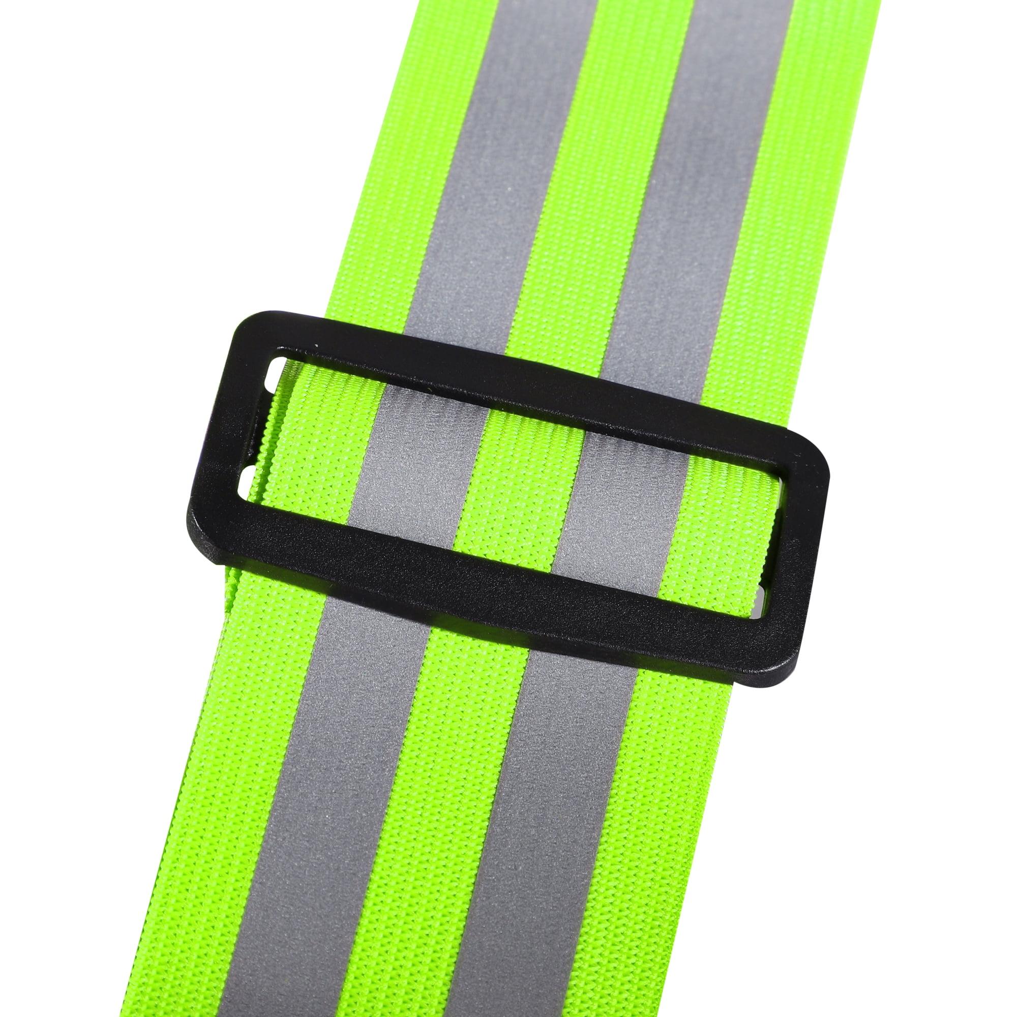 Unique Bargains High Visibility Safety Walking Cycling Reflective Vest Green