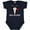Navy Blue, variant on Inktastic Tuxedo Ring Bearer Boys Baby Bodysuit