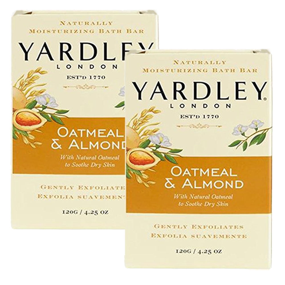 (2 Pack) Yardley London Oatmeal And Almond Naturally Moisturizing Bath