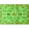 thumbnail image 1 of Ahgly Company Indoor Rectangle Abstract Green Modern Area Rugs, 5' x 8', 1 of 4