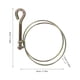 thumbnail image 2 of unbranded 20Ud Abrazaderas De Manguera Doble Doradas Para Reparación De Tuberías Y Ajustables, 2 of 8