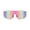 Pink, variant on Wraparound Sports Eyewear Polarized Cycling Sunglasses Lightweight Riding Goggles For Cycling Running Driving Outdoor Sports Daily Wear Accessory(Black-14.4cm)