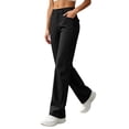 thumbnail image 5 of Zormilly Hiking Pants Women High Waisted Straight Leg Lightweight Cargo Pants with Pockets Breathable Loose Sports Pants, S-3XL, 5 of 7