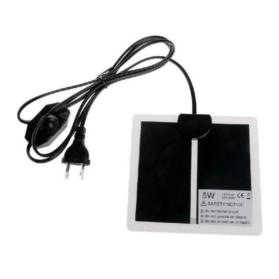 Reptiles Heater Mat Warm Hydroponic Heating Pad 5W 7W 14W 20W 28W for Snake Lizard Terrarium Greenhouse Germination