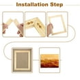thumbnail image 5 of DIY Canvas Stretcher Bars, 28 x 20 Inch Canvas Frame Wooden Frames Kit Sturdy Stretcher Frames, 5 of 7