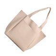 thumbnail image 2 of kurtrusly Tear-resistant Bag With Non-shedding Colorfast Easy Organization No Loose Thread Bag Large Capacity beige, 2 of 6