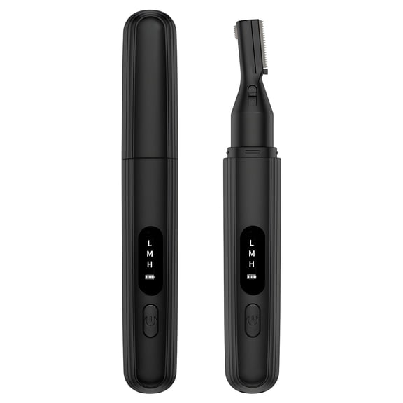 FACEGA Eye Brow Trimmer for Men,Dual-Blade Rotatable Electric Eyebrow Trimmer,Detachable No Pulling Sensation Facial Hair Trimmer,Hair Trimmer for Eyebrows,Underarms