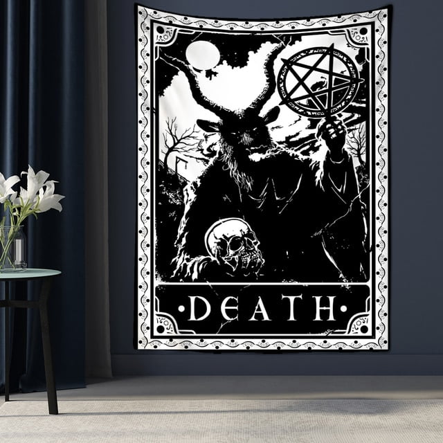Tarot Card Tapestry Wall Hanging Astrology Divination Bedspread Beach Mat Walmart