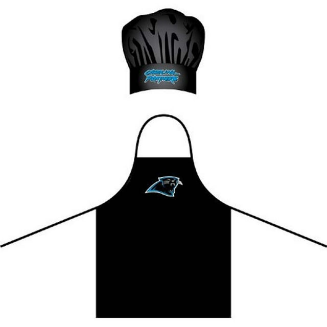 NFL Carolina Panthers Sports Team Logo Apron and Chef Hat
