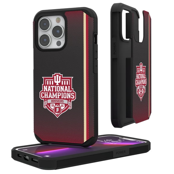 Keyscaper Indiana Hoosiers College Football Playoff 2025 National Champions iPhone Rugged Case