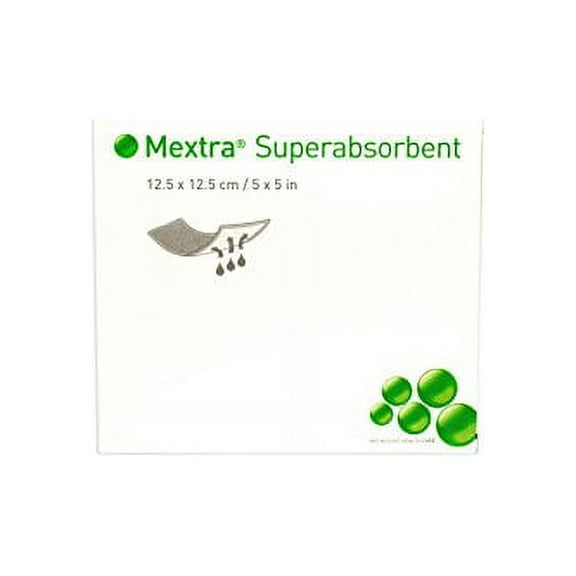 Mextra - 610000 Superabsorbent 5" x 5" (12.5x12.5 cm) - Box of 10