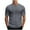 Gray, variant on New Summer Tops for Mens 2025 Plus Size Fashion New Casual Men Print Sports T-shirt Short Sleeve Round-Neck Blouses Shirts