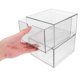 thumbnail image 5 of GOOHOCHY 2Ud Organizador De Acrílico Transparente Para Cosméticos Con Cajones Para Toallas Y Cuidado Facial, 5 of 8