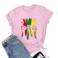 thumbnail image 2 of Raeneomay Oversized T Shirts for Women Fashion Printed Short Sleeved Round Neck Top, 2 of 6