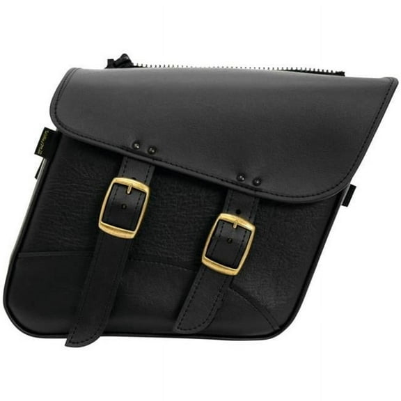 Willie & Max Luggage 59588-08 Brass Monkey Slant Saddlebags