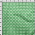 thumbnail image 4 of oneOone Viscose Chiffon Green Fabric Asian Ikat Craft Projects Decor Fabric Printed By The Yard 42 Inch Wide, 4 of 4