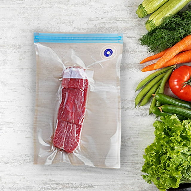 5PCS Vacuum Storage Bags, Food Vacuum Compression Bag, Vacuum Food Storage Bags For Cooking/Food Storage/Microwave Heating