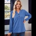 thumbnail image 4 of Camisa de Larga Azul Fantasía L, 4 of 9