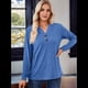 thumbnail image 4 of Camisa de Larga Azul Fantasía L, 4 of 9