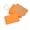 Orange, variant on Giaone Unlined Study Card Punched Note Card with Binder Rings for Student Studying