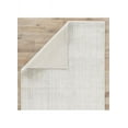 thumbnail image 4 of Jaipur Living Kismet Handmade Solid White Gray Area Rug 2'X3', 4 of 4