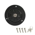 thumbnail image 2 of RV Motorhome Locking Gravity Water Inlet Cover Inlet Filter Black, 2 of 5