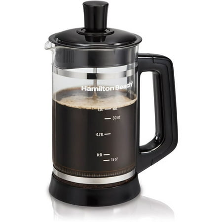 French Press Pyrex - Hamilton Beach French Press with Cocoa Attachment | Model# 40400