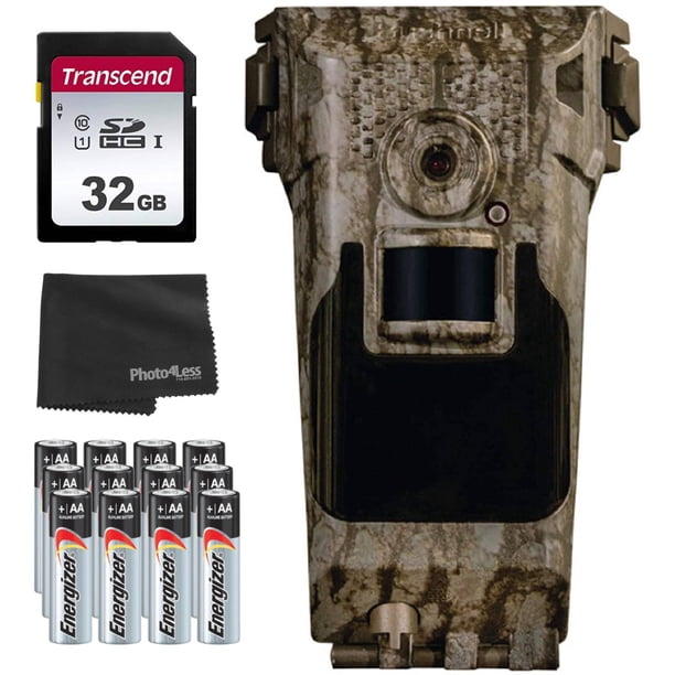 Bushnell Impulse Cellular Trail Camera 20MP AT T 32GB SD Card 12 AA Batteries And Lens 