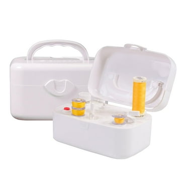 SINGER® Universal Bobbin Winder for Sewing Machines - For Class 15 and 15J Bobbins - Battery Powered With Included Power Adapter, White