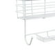 thumbnail image 5 of Estante Organizador Colgante Extra Amplio con 3 Niveles Organizador Para Regadera Blanco Mate Moorefield, 5 of 9