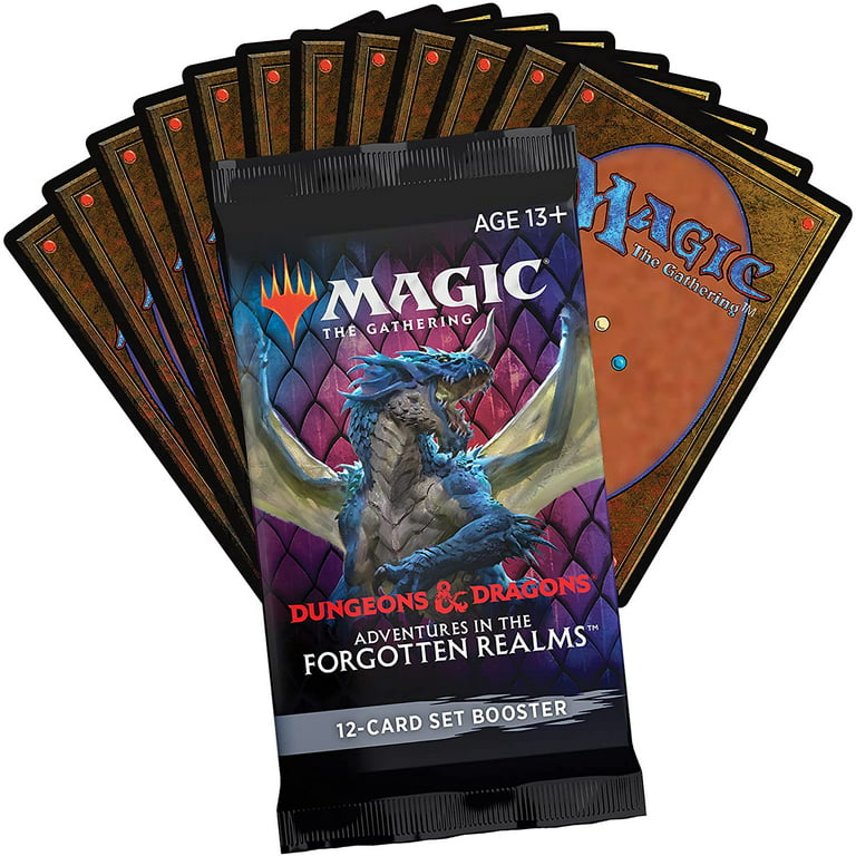 Magic The Gathering : D&D Forgotten Realms - Boite de 30 Boosters  d'extension - l'ork et le nain