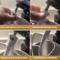 thumbnail image 5 of K5AB K5SS Stand Mixer Flat Beater Blade  for KitchenAid Paddle Attachment 5-QT Coated Flat Beater 9707670 W10807813 PS983355 AP3881259, 5 of 7
