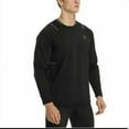 thumbnail image 3 of Spyder Men's Active Long Sleeve 4-Way Stretch Quick Dry Pullover, Black Large, 3 of 5