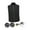 Noir, variante sur Milaget Gilet de Refroidissement Ventilateur Veste de Travail Respirante Gilet Ventilateur pour Course Pêche Camping m