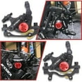 thumbnail image 6 of Zoom HB-100 MTB Line Pulling Hydraulic Disc Brake Calipers Front + Rear, Aluminum Alloy Mountain Bike Hydraulic Disc Brake with is/PM Universal Caliper Adapter for XC Trail, e-Bike, Fat Bike, 6 of 6