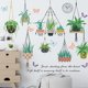 thumbnail image 2 of Pegatinas de pared de plantas JAMW papel tapiz de arte de bonsái colgante Sencillez, 2 of 5